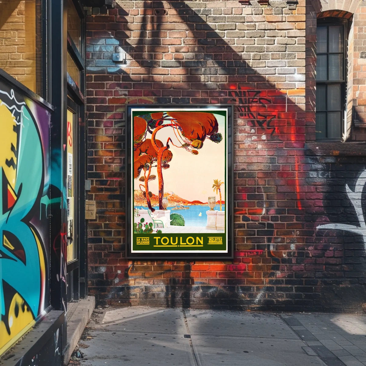 Toulon Sa Rade Splendide Poster
