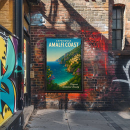 Experience the Amalfi Coast Poster PosterGoat