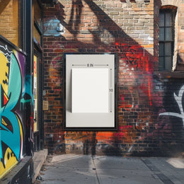 Blank Canvas Poster