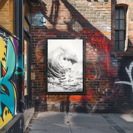 The Power Of The Ocean Poster