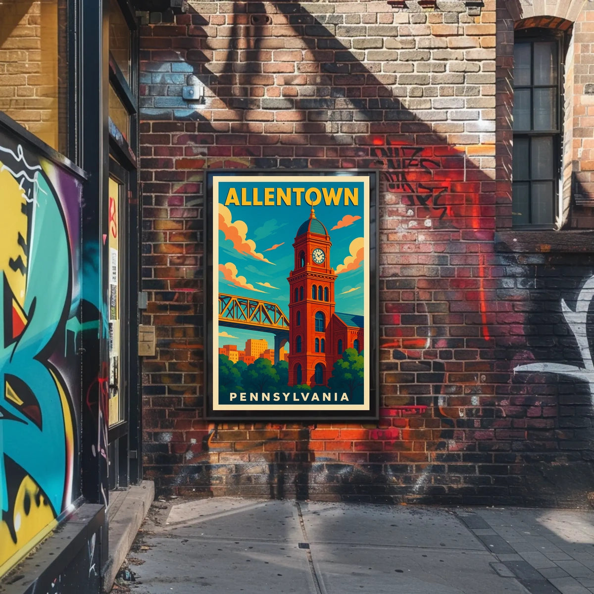 Allentown, Pennsylvania Poster
