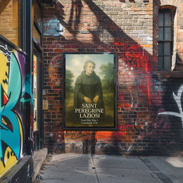 Saint Peregrine Laziosi Poster