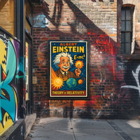 Einstein Relativity Scenic Poster