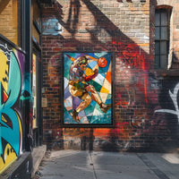 Abstract Visual Storytelling Art Poster