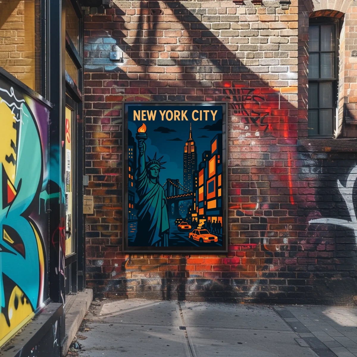 New York City Skyline Poster