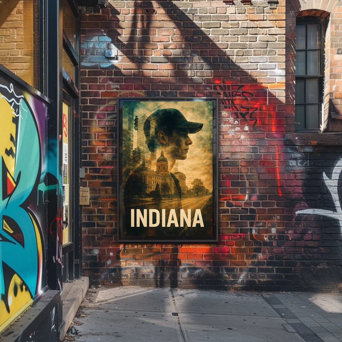 Indiana Reflections Poster