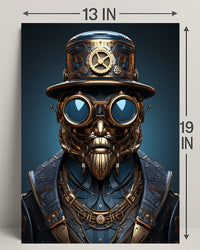 Steampunk Visionary Poster PosterGoat