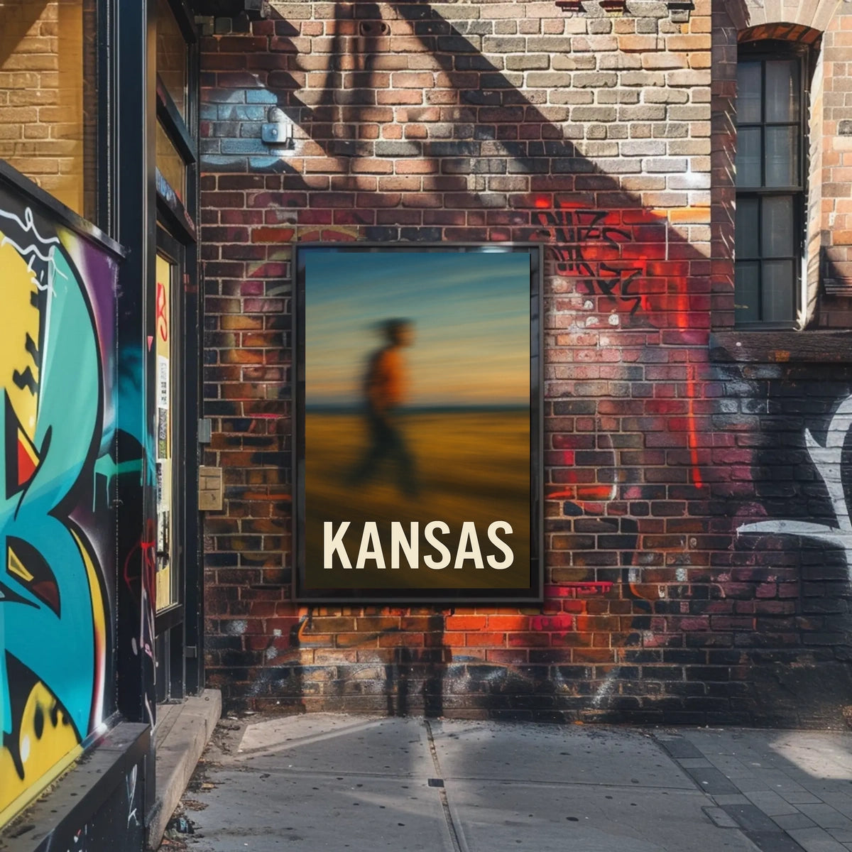 Kansas A Blurred Journey Poster