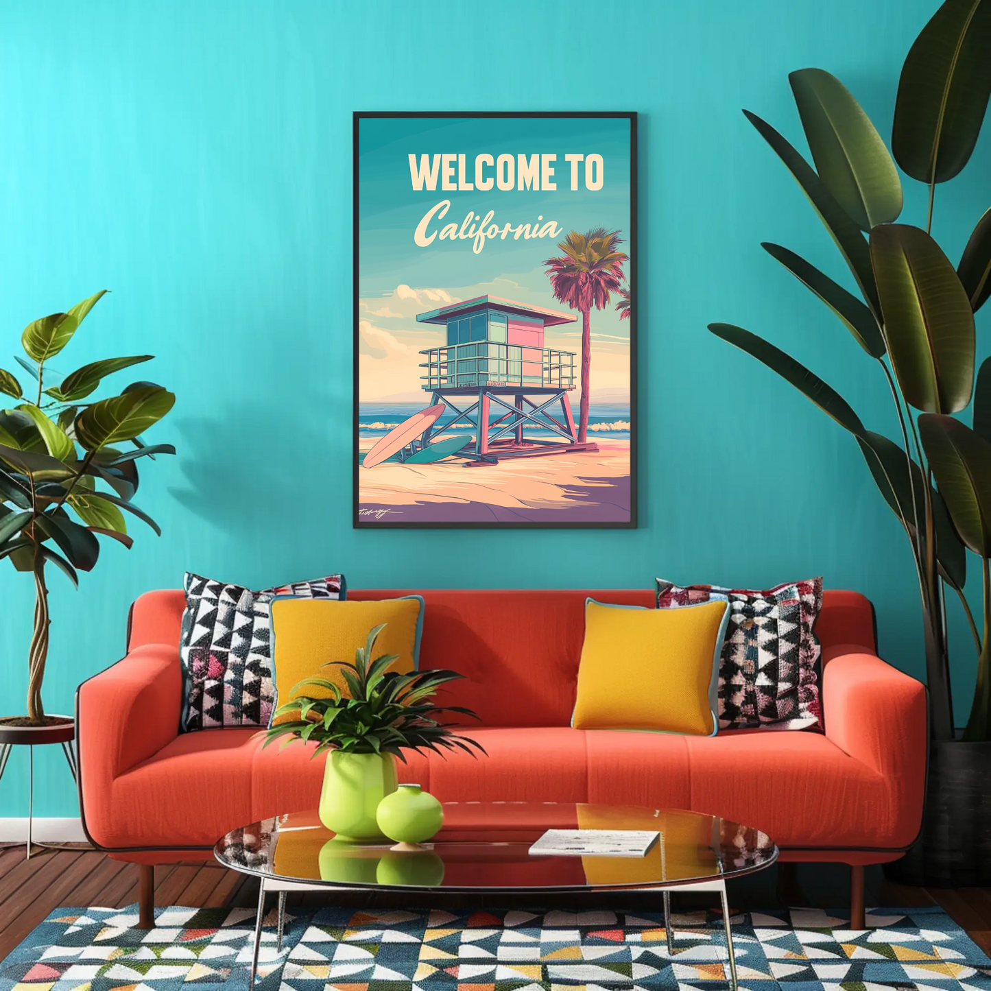 Welcome to California Poster