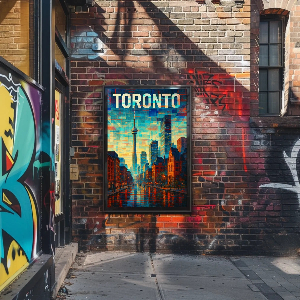 Toronto Cityscape Poster