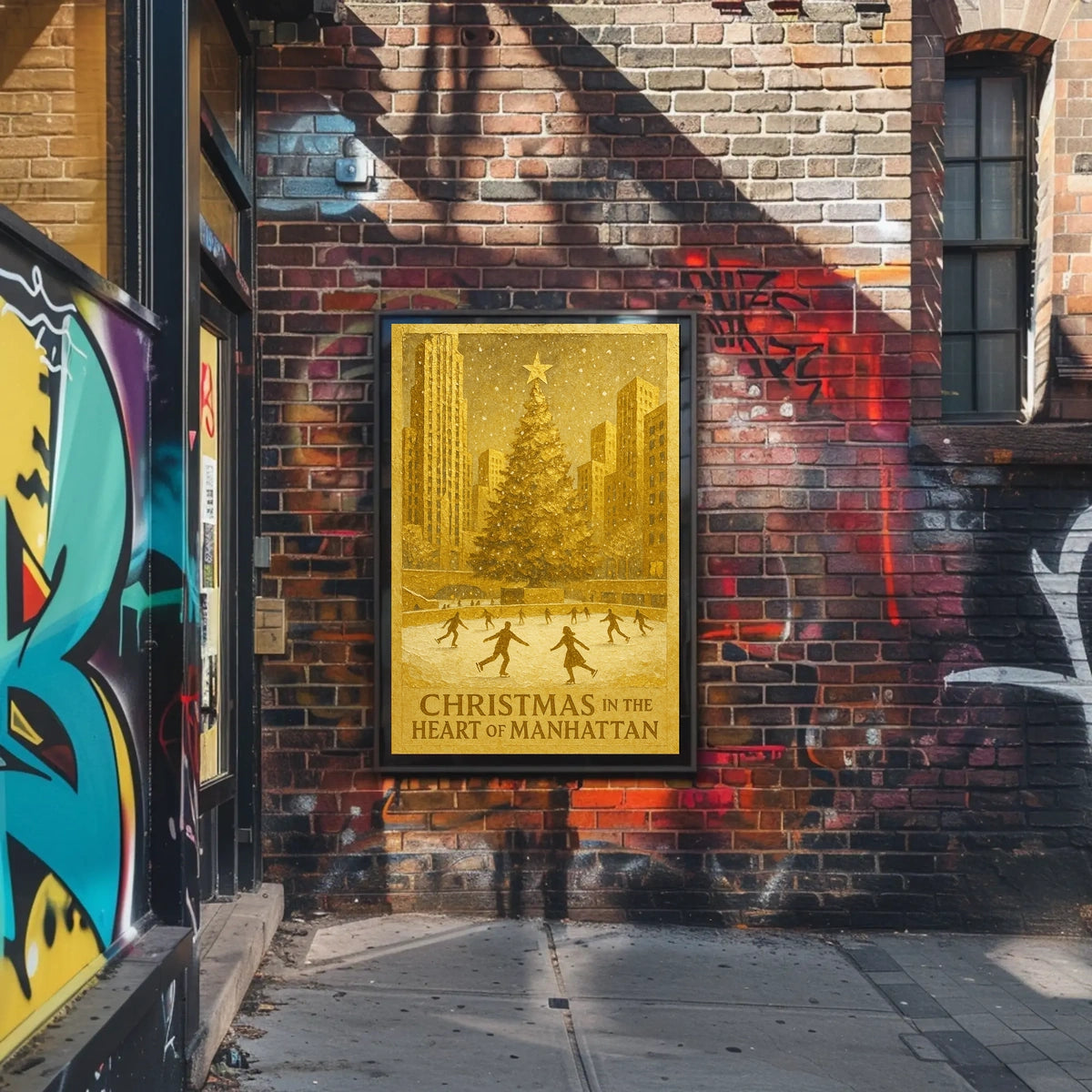 Christmas In The Heart Of Manhattan Poster