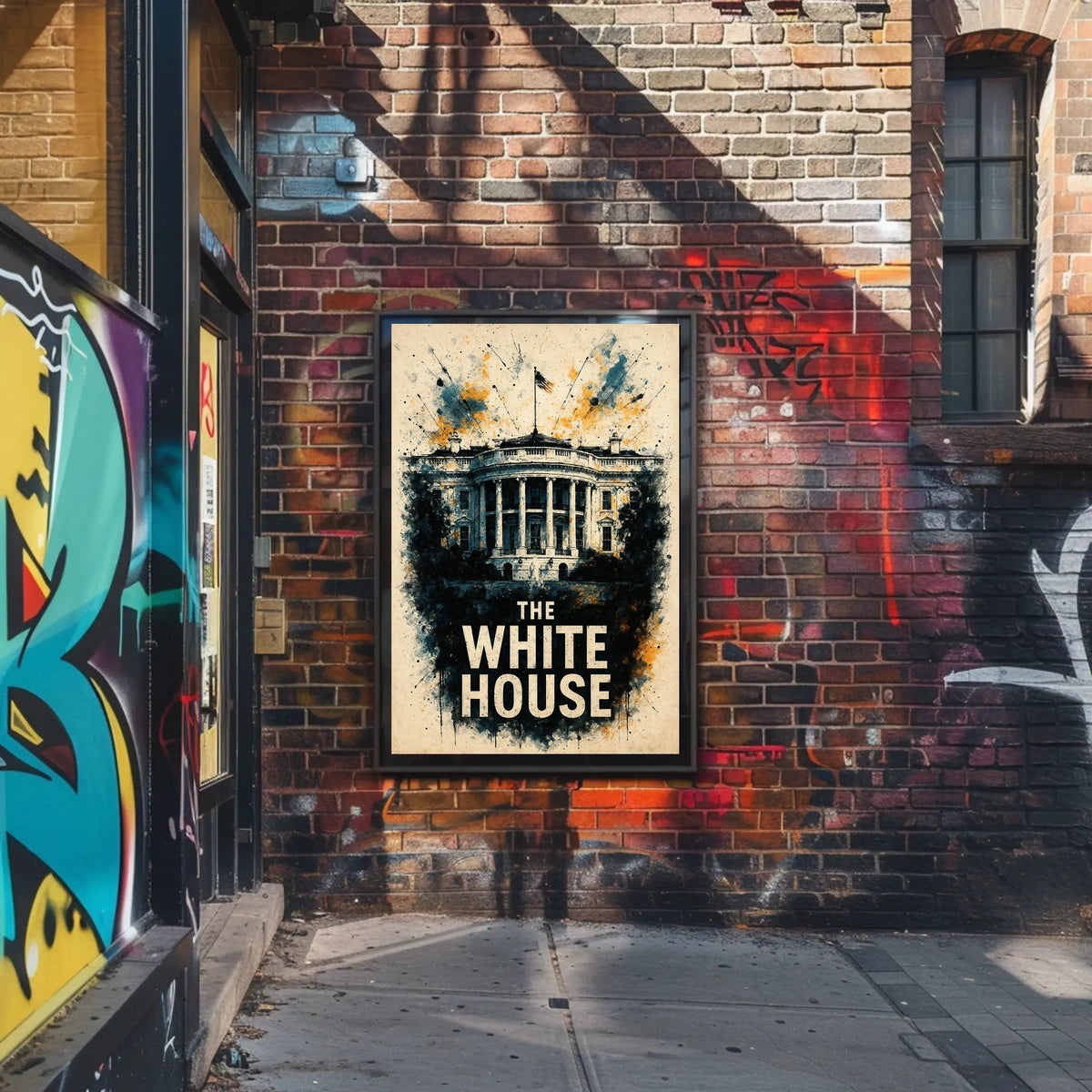 The White House Poster