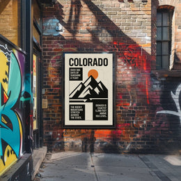 Discover Colorado Wall Art Print Decor PosterGoat