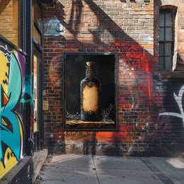 Mysterious Elixir Bottle Poster