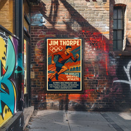Celebrating Jim Thorpe Worlds Greatest Athlete Jim Thorpe Poster