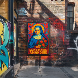 Saint Marie Amandine Poster