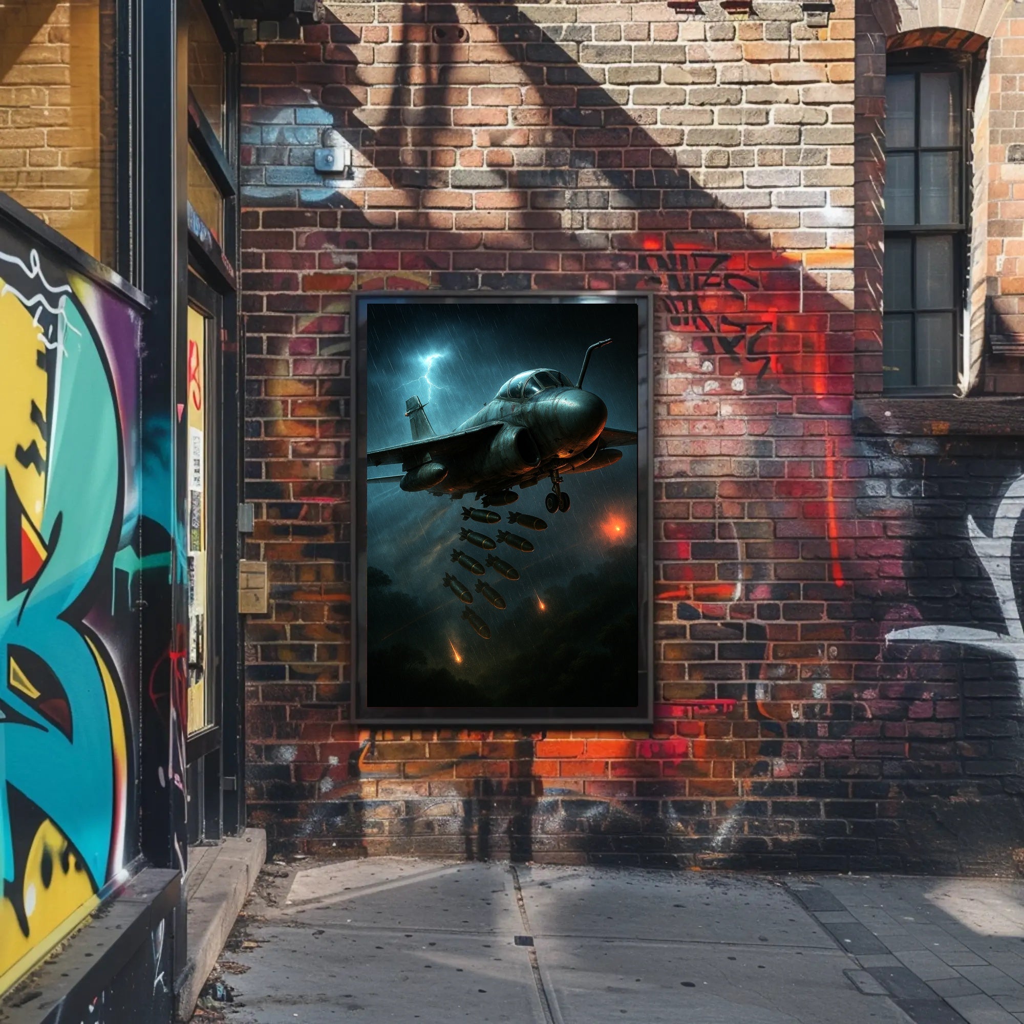 Thunderstorm Strike Poster PosterGoat