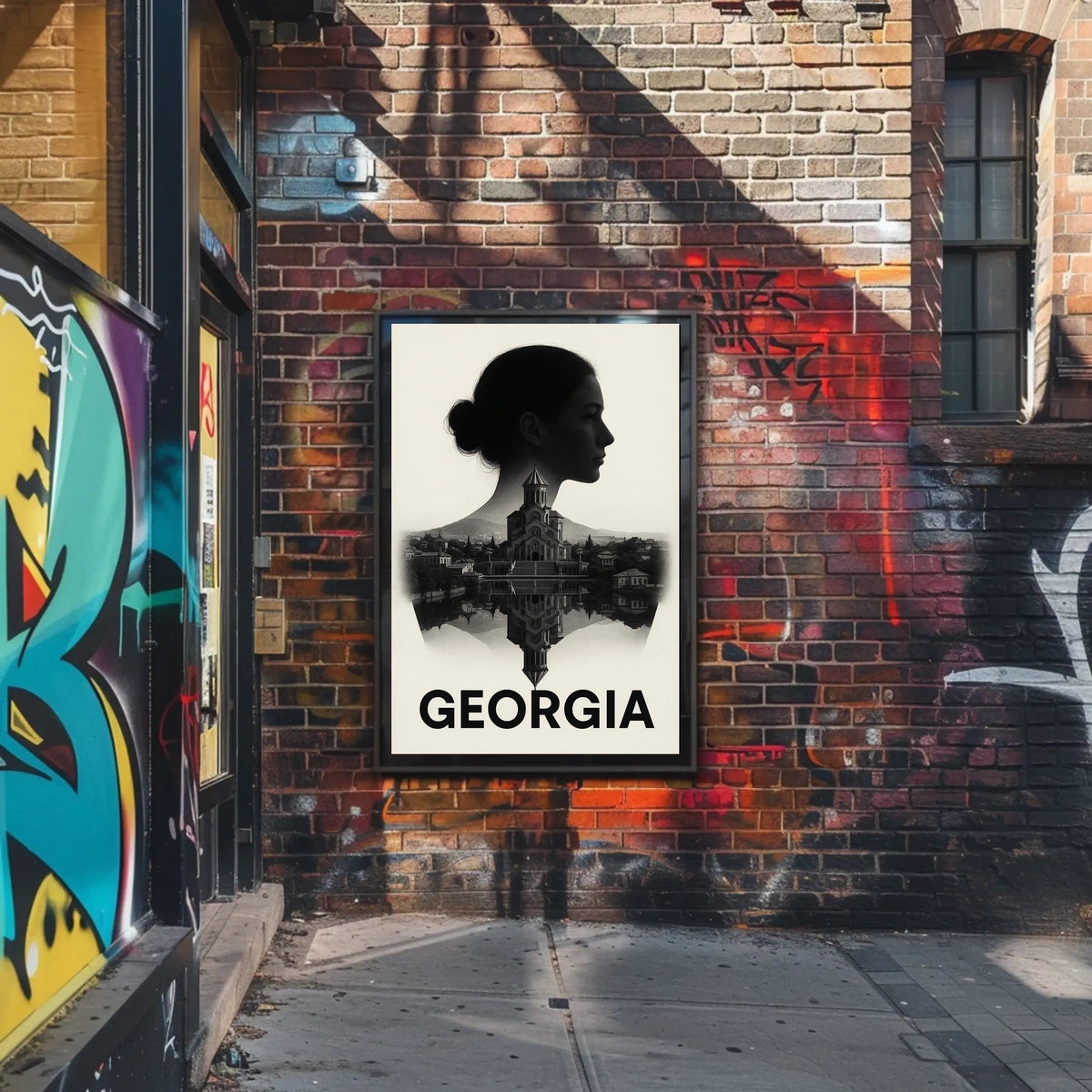 Georgia A Fusion of Identity and Architecture Poster