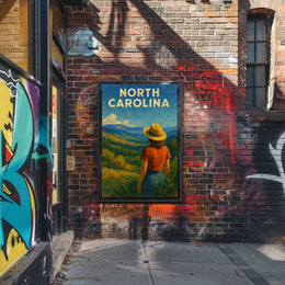 North Carolina Scenic Poster