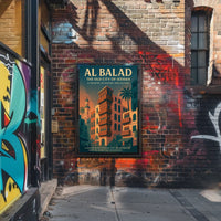 Al Balad The Old City Of Jeddah Poster