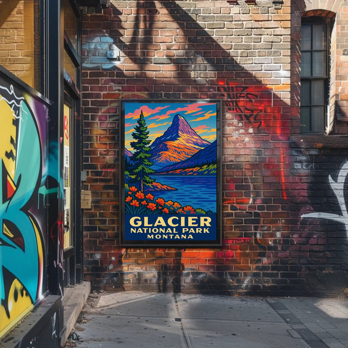 Glacier National Park Montana Poster