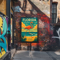 Florida Explore Natures Paradise Poster