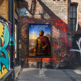 St. Constantine the Great Emperor of Change Poster PosterGoat