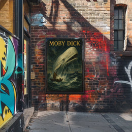 Moby Dick Epic Adventure Historical or Presidential Poster