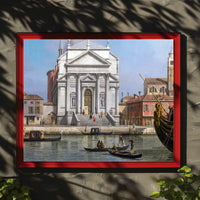 Venetian Canal Scene Cultural or Heritage Poster