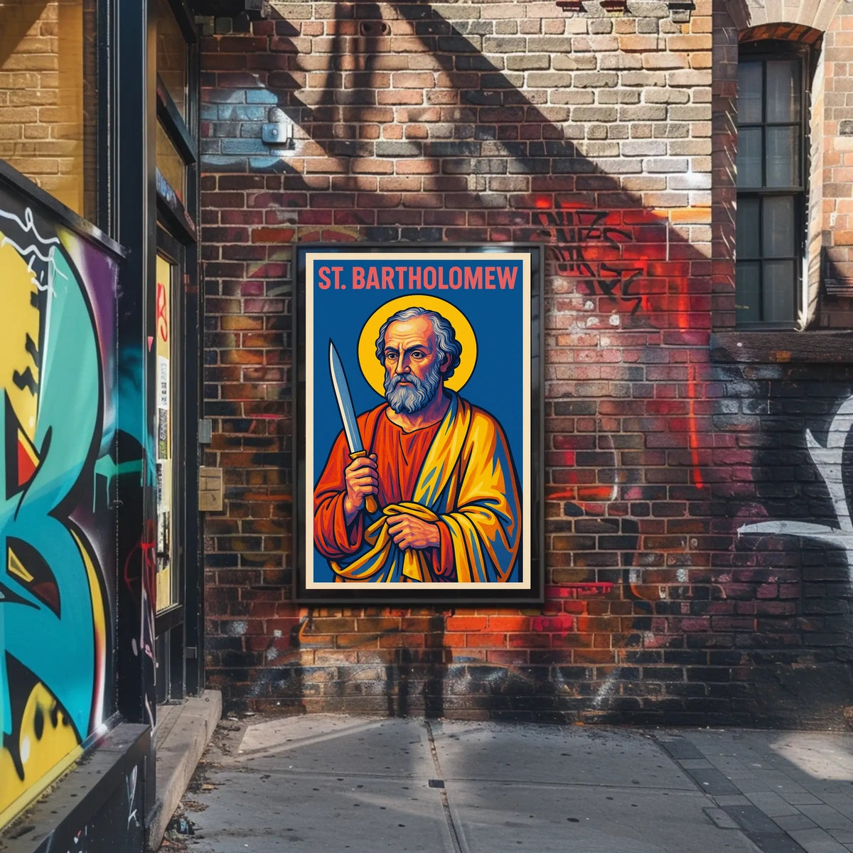 St. Bartholomew Icon Poster