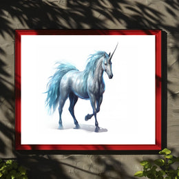 Majestic Unicorn Poster