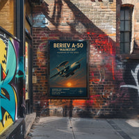 Guardian of the Skies: A Powerful Propaganda Poster