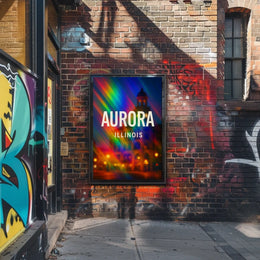 Aurora, Illinois Poster