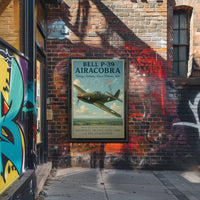 Bell P-39 Airacobra International Acclaim, 1941 Poster