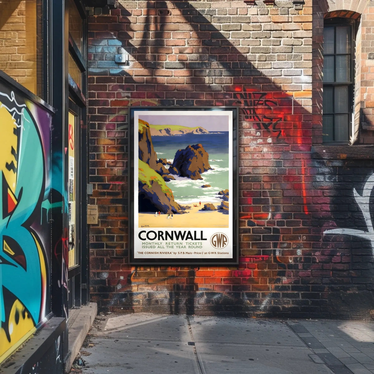 Discover Cornwall Poster