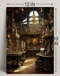 Steampunk Workshop Poster