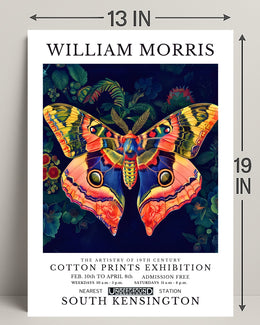 19th-Century Cotton Prints Exhibition: Artistic Poster
