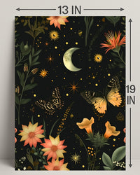 Enchanted Nighttime Scene Fantasy or Mythology Poster