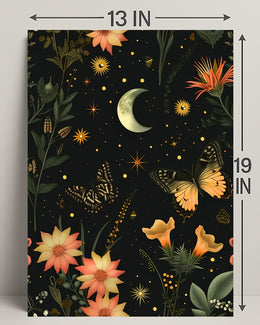 Enchanted Nighttime Scene Fantasy or Mythology Poster