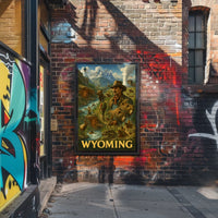 Wyoming Wilderness Adventure Poster