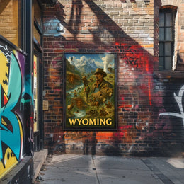 Wyoming Wilderness Adventure Poster