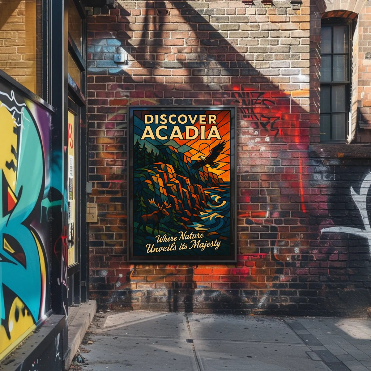 Discover Acadia Poster