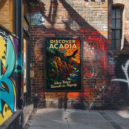 Discover Acadia Poster