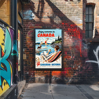 Enjoy Summer In Canada Poster