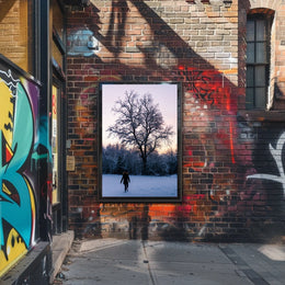 Winter Solitude Poster