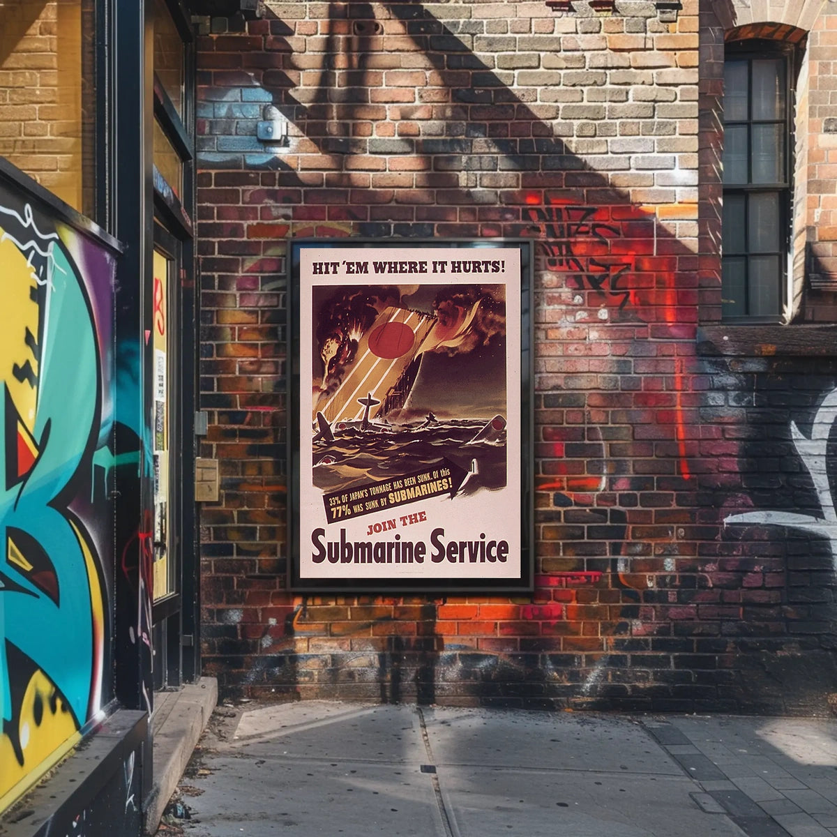 Join the Submarine Service Military Recruitment Poster