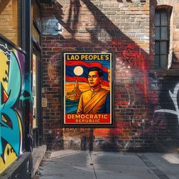 Lao People's Democratic Republic Poster