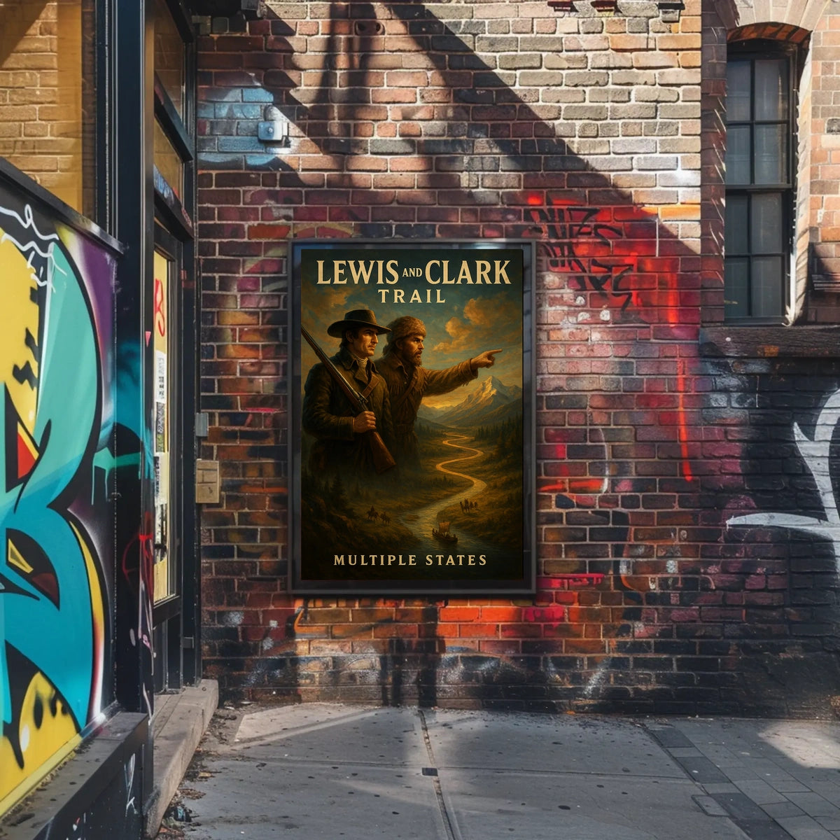 Lewis And Clark Trail Poster