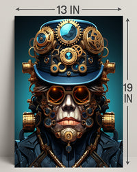 Steampunk Visionary Poster PosterGoat