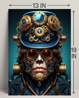 Steampunk Visionary Poster PosterGoat